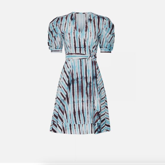 Diane Von Furstenberg Indra Wrap Dress - size XL - Picture 5 of 12